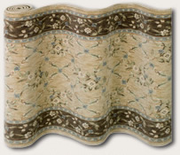 Couristan Roll Runners 9148/B008A Adelaide Trellis Golden Wheat