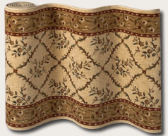 Couristan Roll Runners 9148/B001A Adelaide Trellis Cr&egrave;me