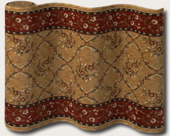 Couristan Roll Runners 9148/B002A Adelaide Trellis Hazelnut