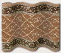 Couristan Roll Runners 9148/B006A Adelaide Trellis Rustic