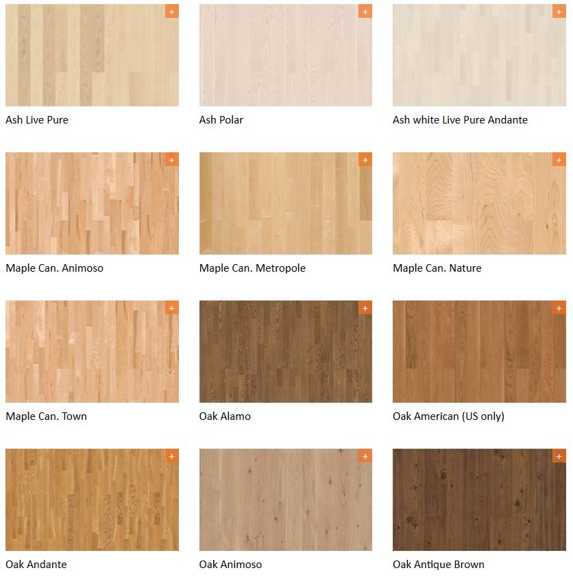 Boen Hardwood Flooring Products