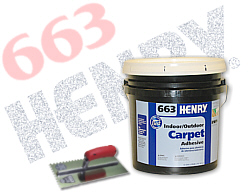 Henry 663 Series 1 Gal. Outdoor Carpet Floor Adhesive 12185 - The