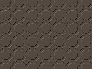 Raised Round Rubber Tile