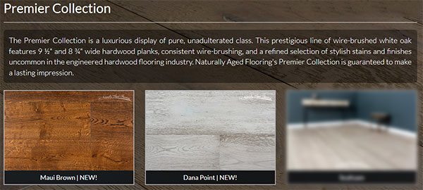 Naturally Aged Hardwood Premier Collection