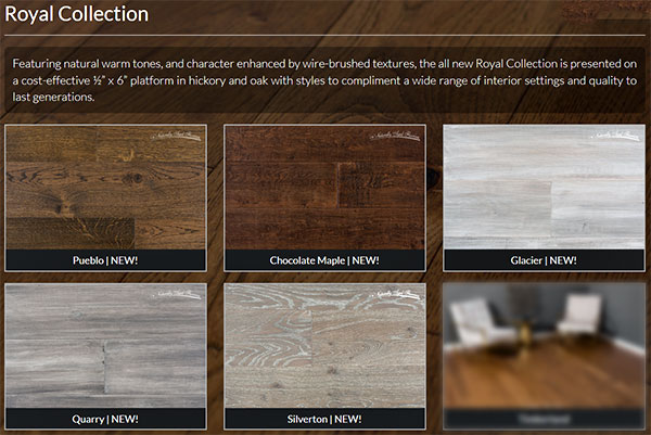 Naturally Aged Hardwood Royal Collection